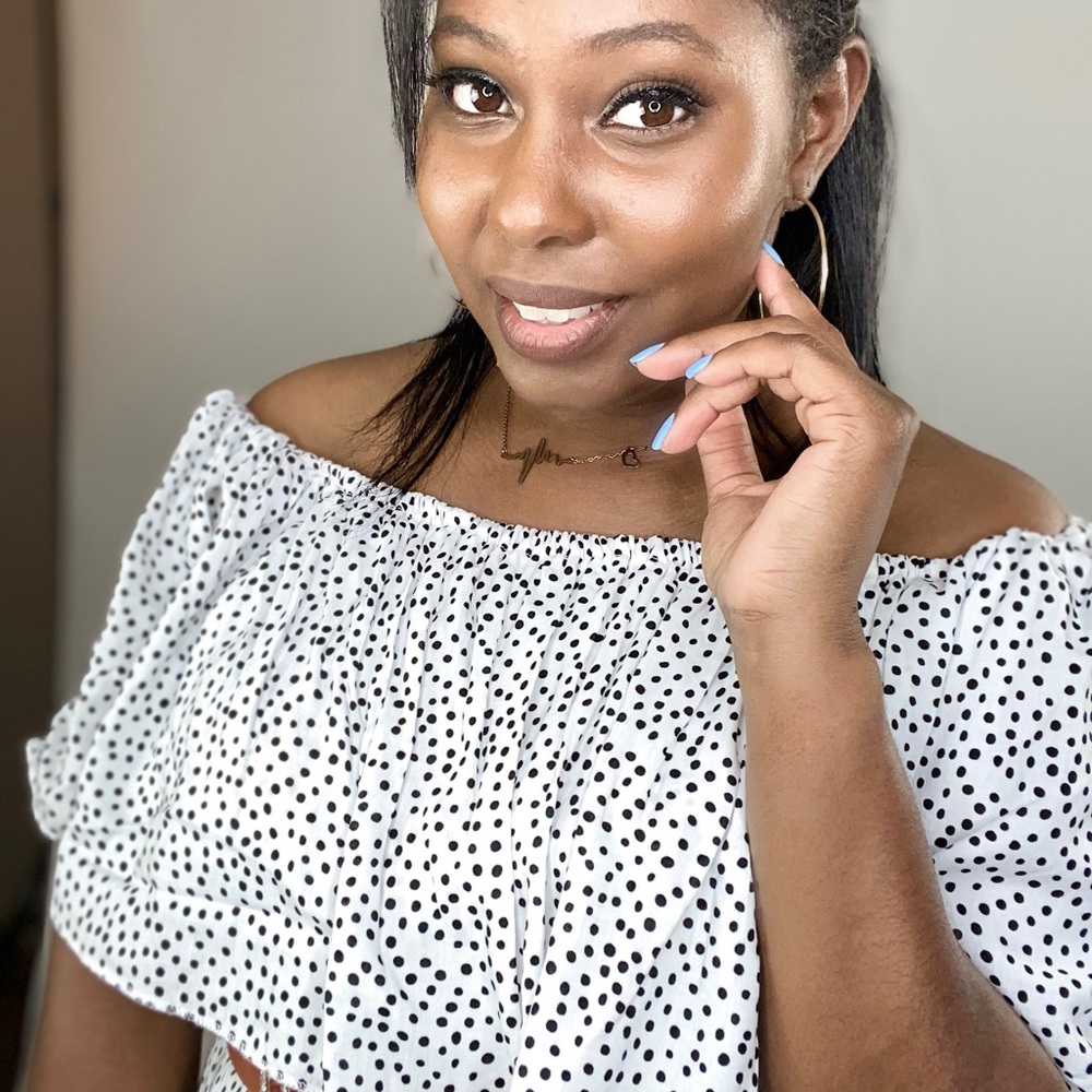 Midi Layered Polka dot Dress